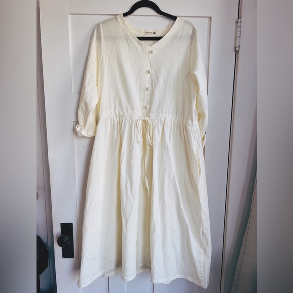 SOLD - Handmade Linen Blend Cottagecore Etsy dress - Picture 4 of 7